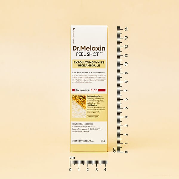 Dr.Melaxin Peel Shot ExMelaxinfoliating White Rice Ampoule 80 ml