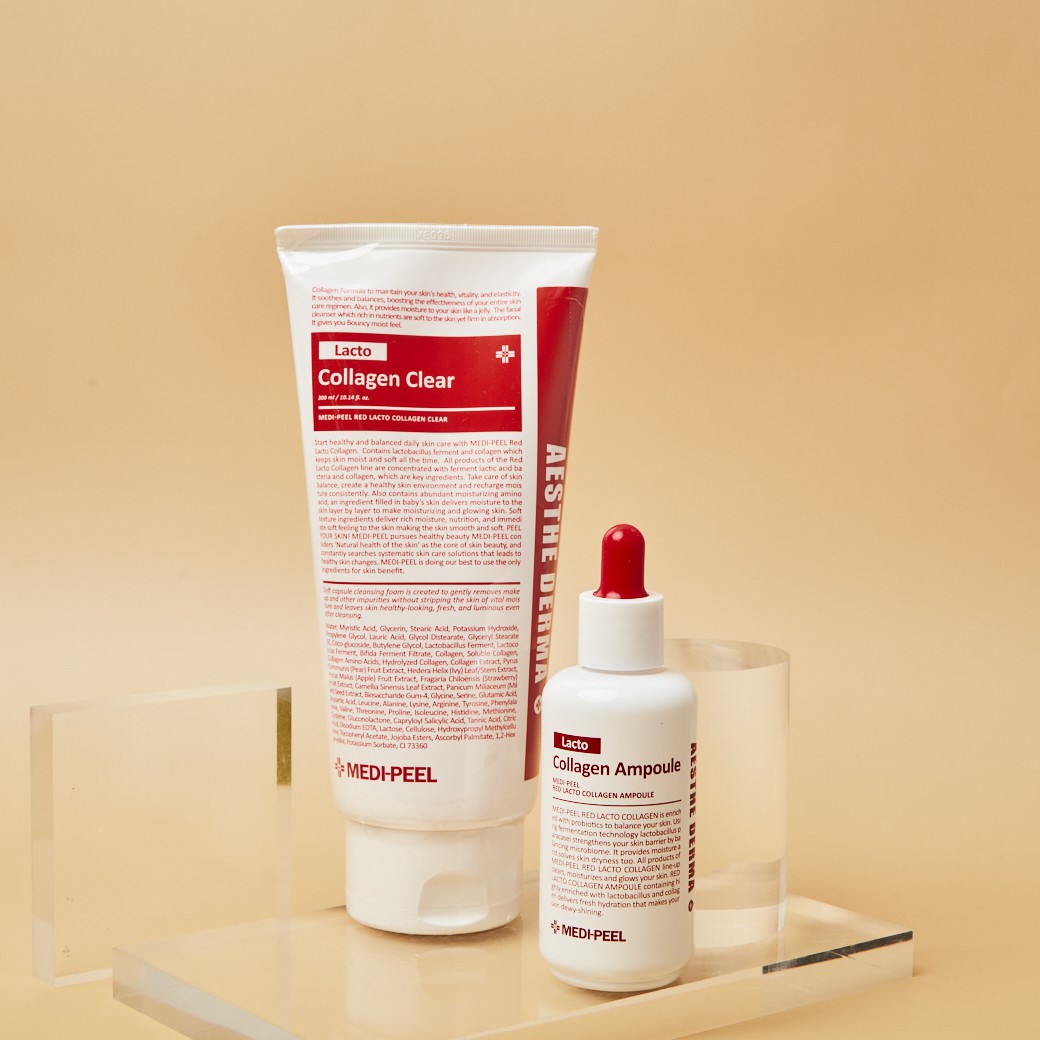 set medipeel red lacto collagen ampoule