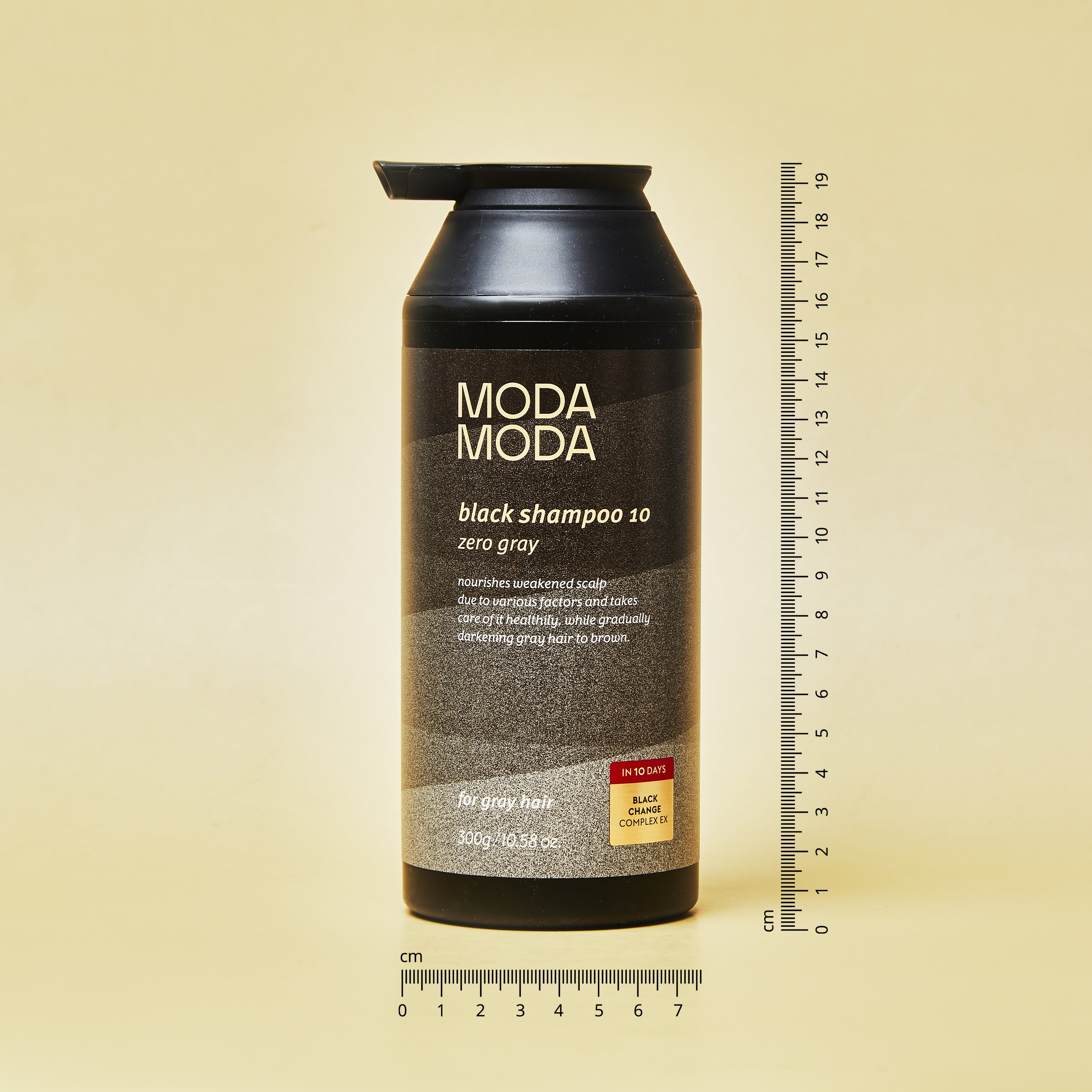 MODAMODA Zero Gray Black Shampoo No Box