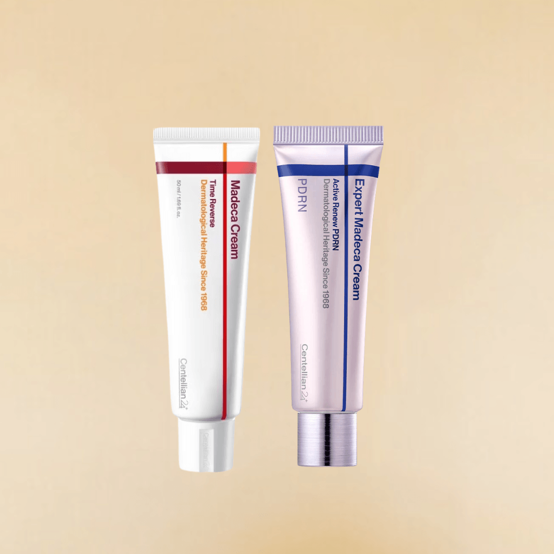 SET Centellian 24 Madeca Cream Time Reverse + Expert Madeca Cream Active Renew PDRN