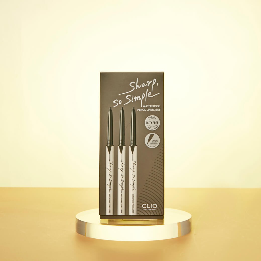 CLIO Sharp So Simple Waterproof Pencil Liner 01 Black