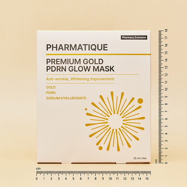 PHARMAtique+ Premium Gold PDRN Glow Mask