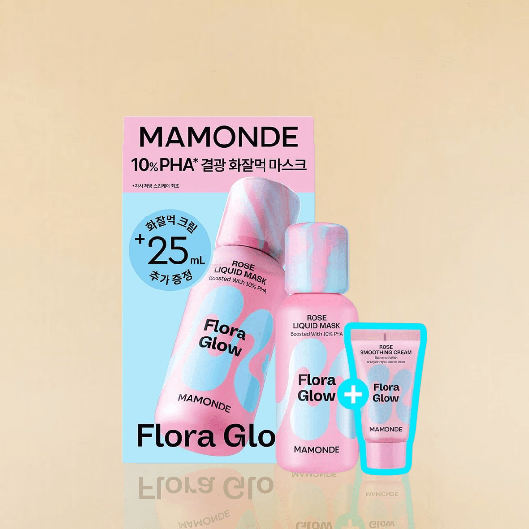 Mamonde Flora Glow Rose Liquid Mask 80 ml
