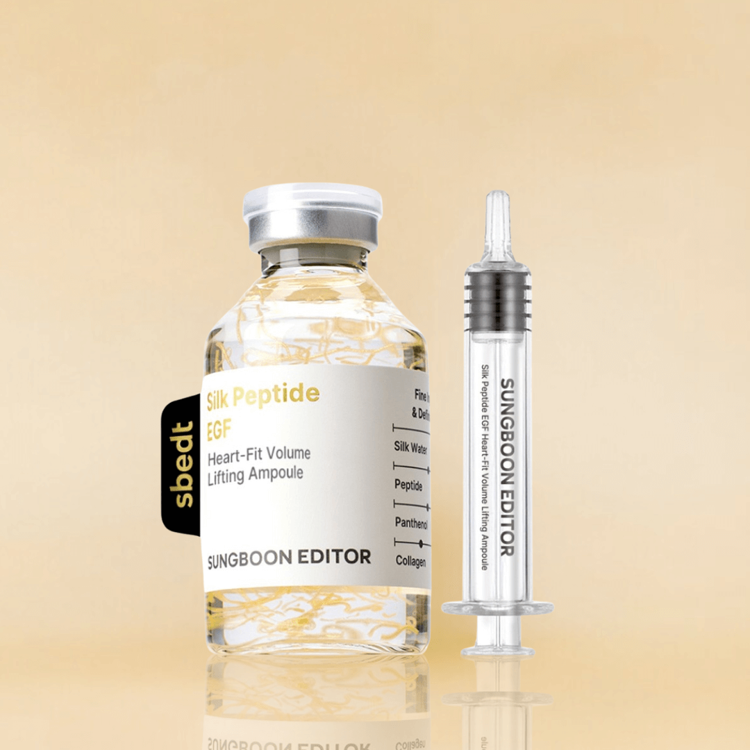 SUNGBOON EDITOR Silk Peptide EGF Heart Fit Volume Lifting Ampoule 40 ml