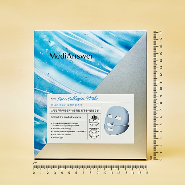 MediAnswer Pore Collagen Mask 5 แผ่น/กล่อง