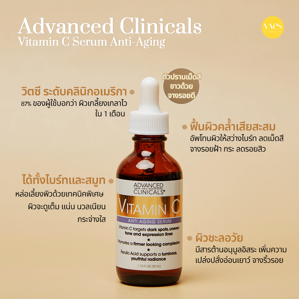 Advanced Clinicals Vitamin C Serum